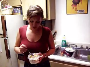 A guy without a problem has bred on sex unfamiliar blonde