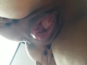 Russian girl makes a dude blow job and fingering dick between the boob