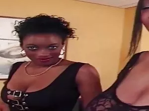 Guy hard-won the girl on the bed.