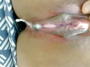 Searing crumb fingering falloimmitatorom sitting on the steps