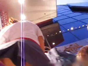 The man saw a maid masturbating in his backyard and decided to have her