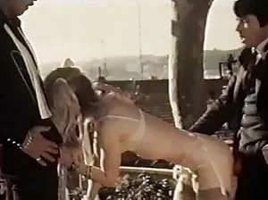 Girl sucks dick and gets banged by mature man