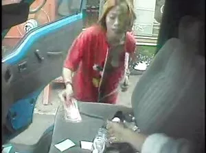 The young couple does not suspect that their bare bodies are filmed on camera