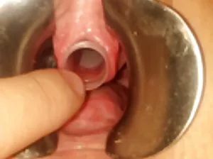 A lush aunt inserted a vibrator into a young man's anus.