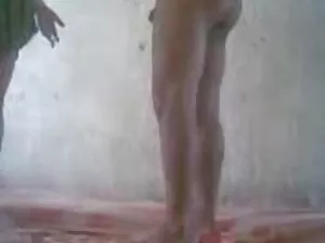 Foot fetishists forced the guy to lick their feet