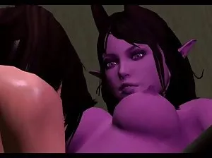 Two rich beautiful homics masturbate on a yacht