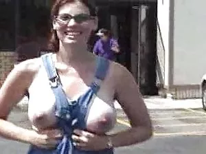 Russian chick rubs her face with her kid