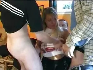 Woman aged seduced by young guy on sex with KREMPAEM