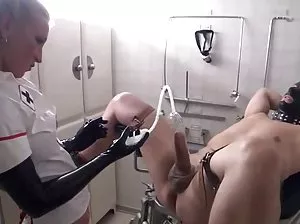 Obedient blonde Galina became a cancer and gave to the anus