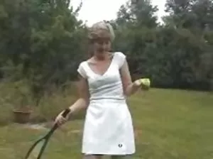 Gentle sex blonde and her friend in private