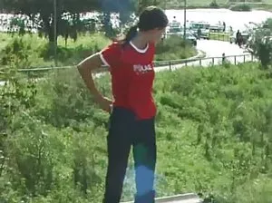 The female received a portion of semen in the pilot