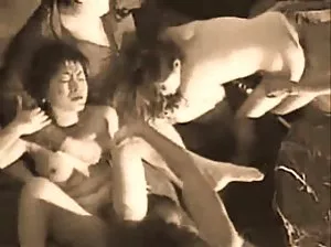 Slim low homosexual chases bald in the bedroom