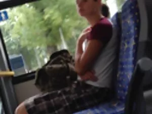 Blonde with chic body filmed on the seashore