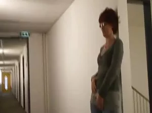 Russian gymnast Irina plays the role of a realistic doll