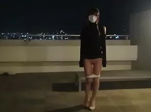 Morning with a jerk in the car Russian Yoparki