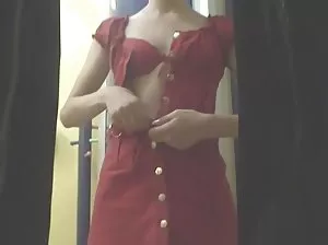 Sexy Nina spread the beads and gave a point