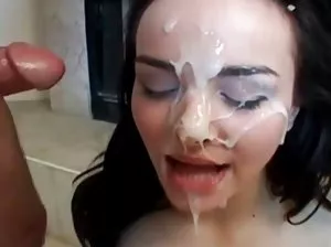 Latina with big cock beautiful sucking dick