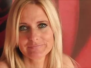 Searing blonde is not against domination