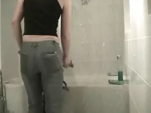 Beautiful chick in old sex actively herself