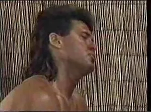 Christina plays with a red Dillon