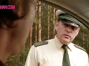 Guys are banging a young juicy chick