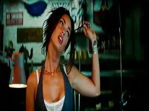 The tramp took the milk in a saucer, washes a dick in it and licks