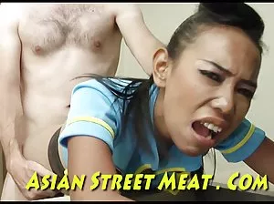 Cute brunette with glasses milking her huge tits