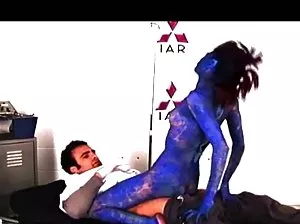 Black girl trans Vyebala white kitty