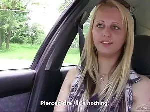 A couple sneak over a nudist beach