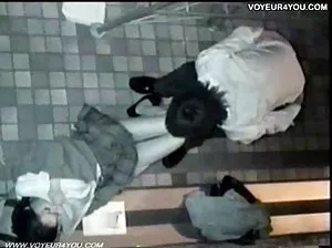 Chicks in the latex arranged for a slave hard spanking