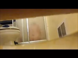 A pumped-up bodybuilder shows off his huge muscles