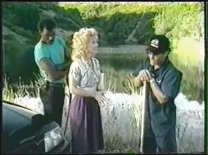 Two man fry busty brunette in both clicks