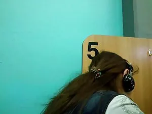 Two muscular women banging a Negro