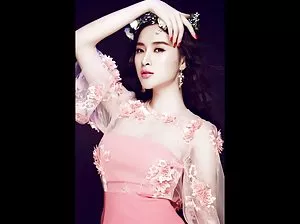 Excited devaha with huge buffers passionately caresses pussy