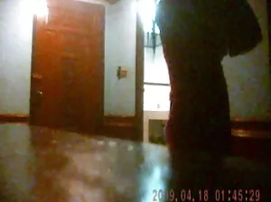 Hot chick in latex begs for the mastrbation