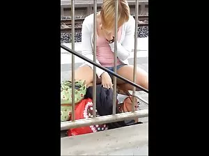 Diana inserted a vibrating egg into the pilot and ends