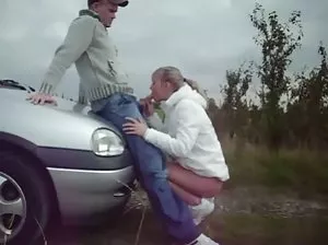 Nude blonde bodybuilder rides shaved by a girl on a dildo