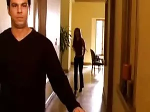 Skinny scary chick went with a picper to spy on the dough